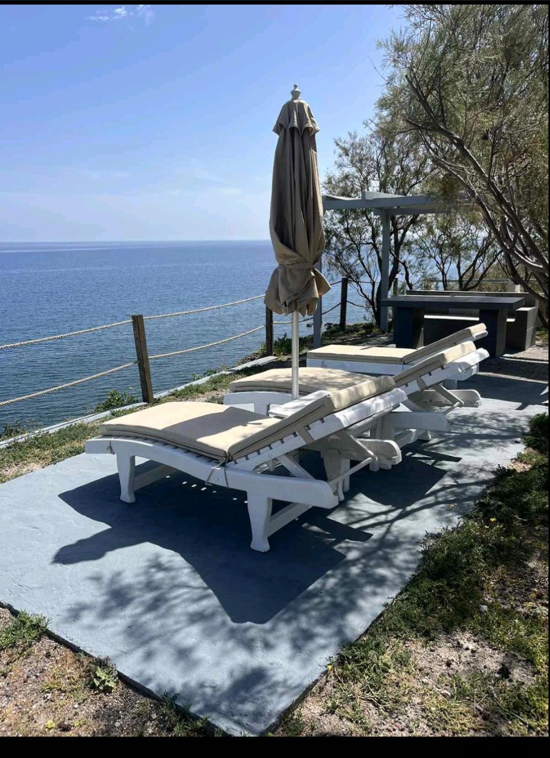 Hilltop Serenity Villa Imerovigli  Bagian luar foto