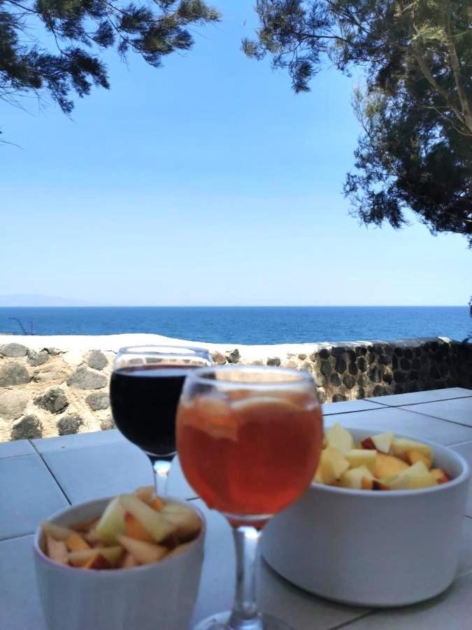 Hilltop Serenity Villa Imerovigli  Bagian luar foto